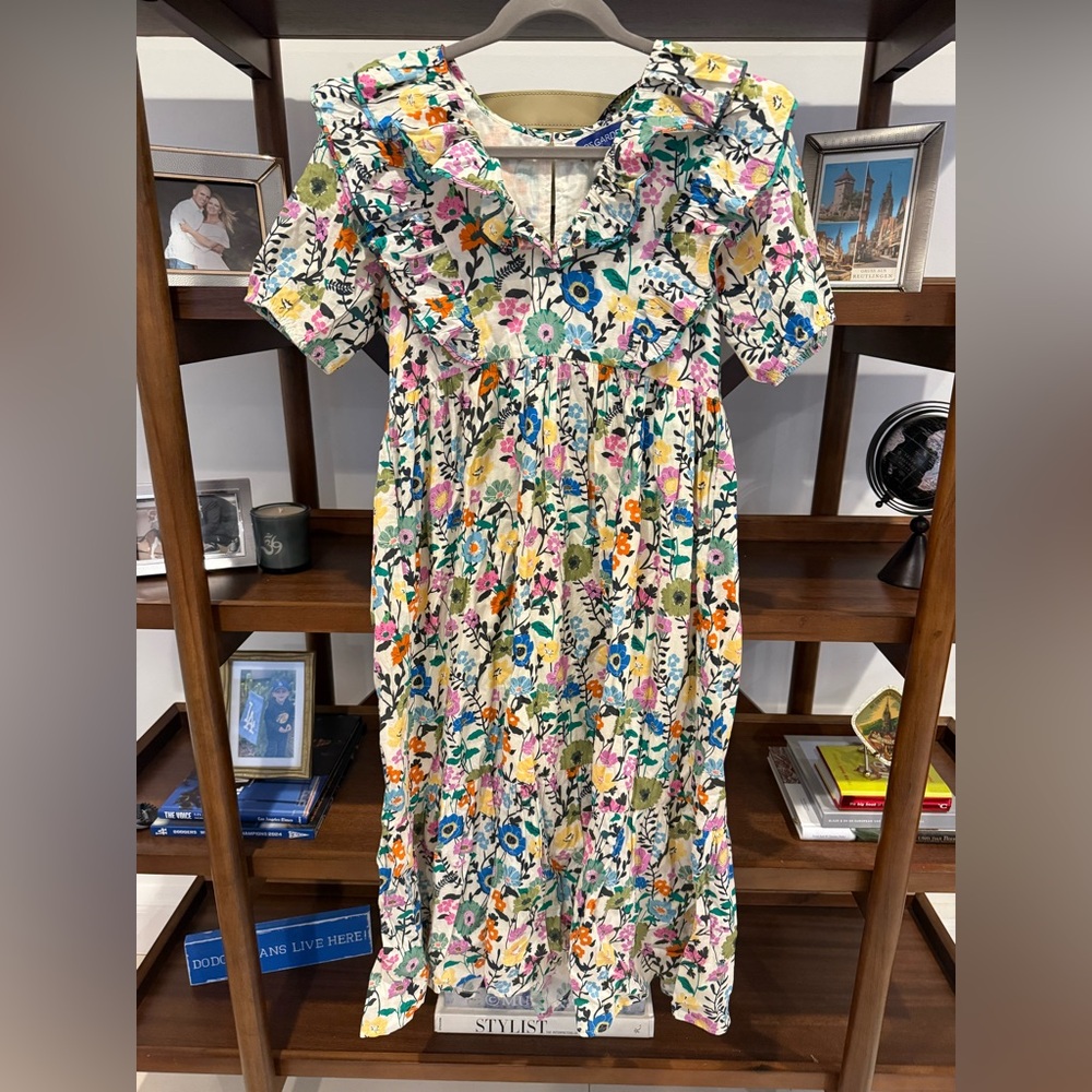 Ro’s Garden Floral Midi Dress - Picture 2 of 6